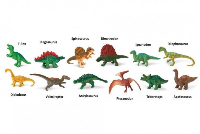 Zestaw Figurek w Tubie TOOB Safari Ltd. - Dinozaury